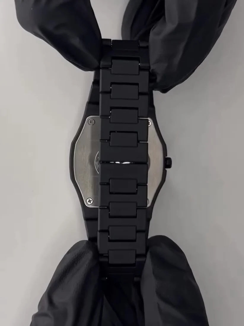 Arabic Aura Black Watch for Men/Women