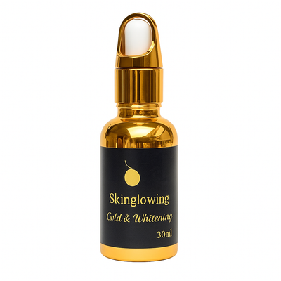 Skinglowing 24k Gold & Whitening Serum – 30ml | Brightening & Glow Formula