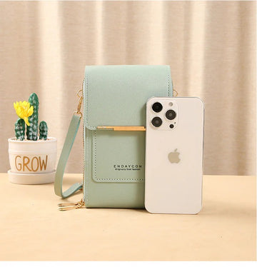 Stylish Crossbody Shoulder Bag for Women – Mobile Wallet Design