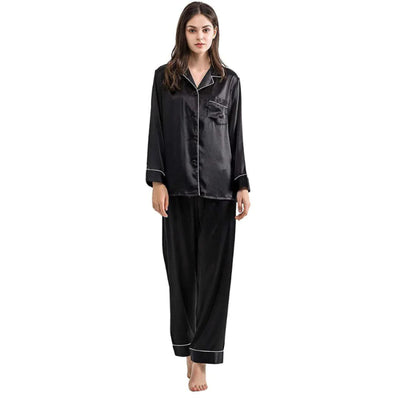 Luxurious Satin Silk Button Down Night Suit for Women Comfortable and Stylish Lounge Wear Sleepwear