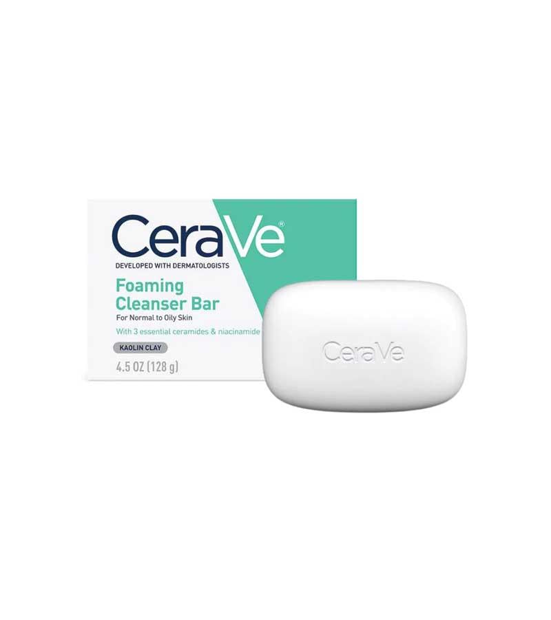 CeraVe Foaming Cleanser Bar Normal To Oily Skin 128 gm