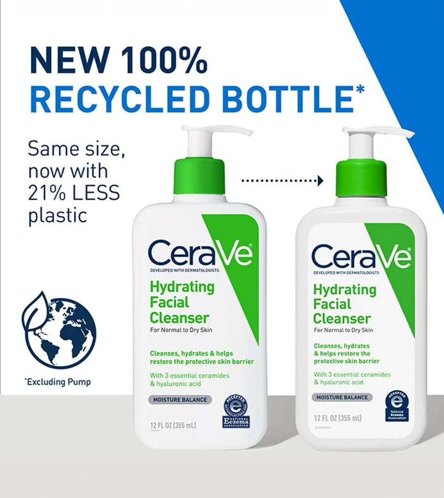 CeraVe Hydrating Cleanser for Normal to Dry Skin – 355ml